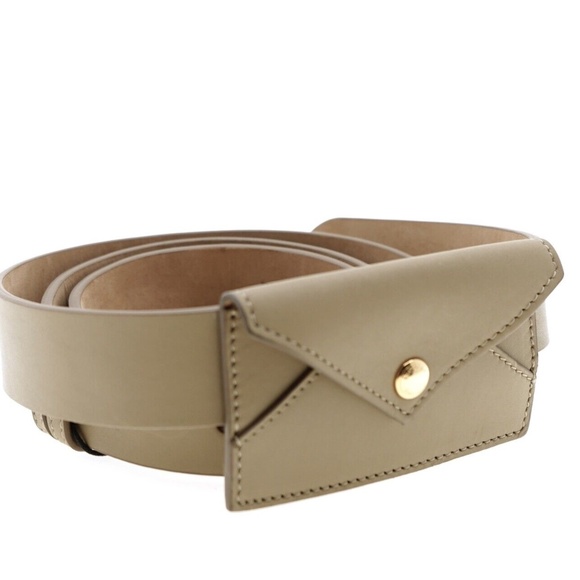 Burberry Adjustable Belt With Credit Card Envelope Size 36 New